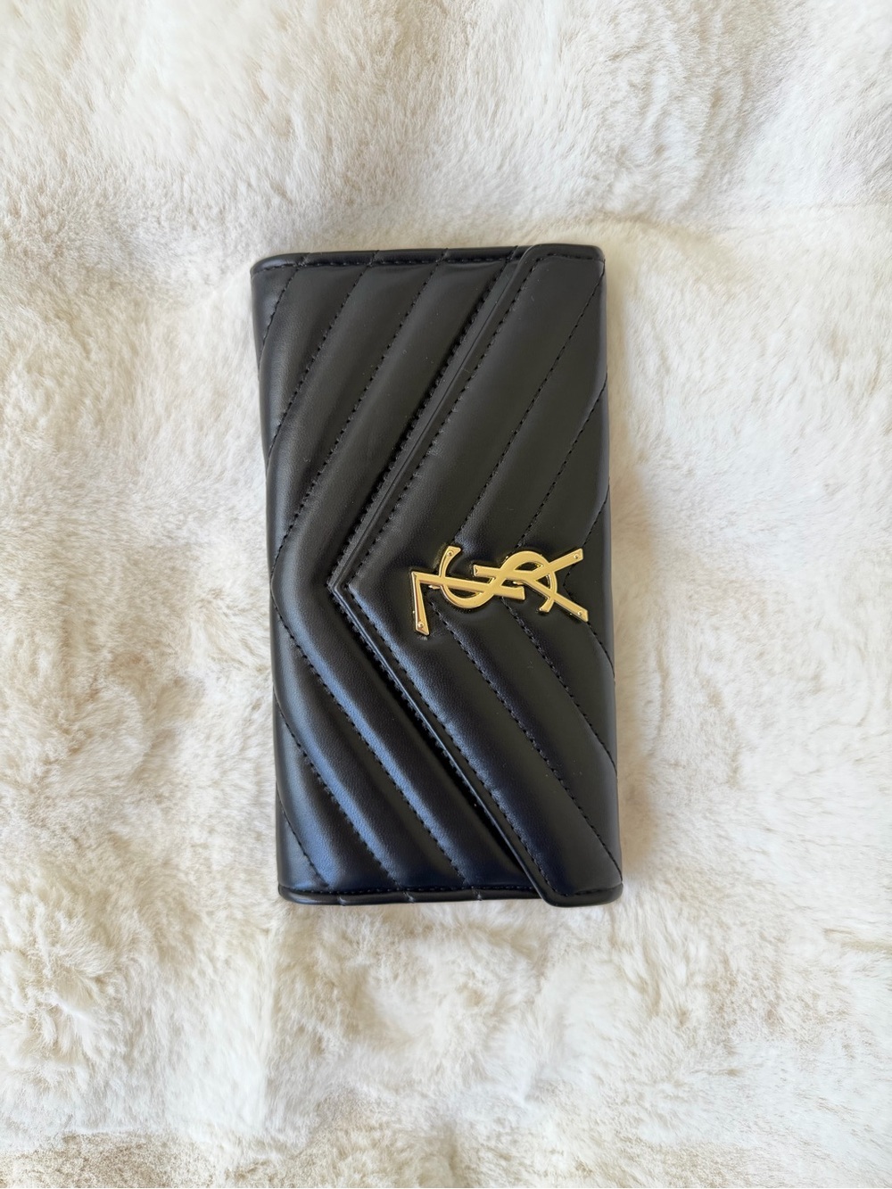YSL wallet black